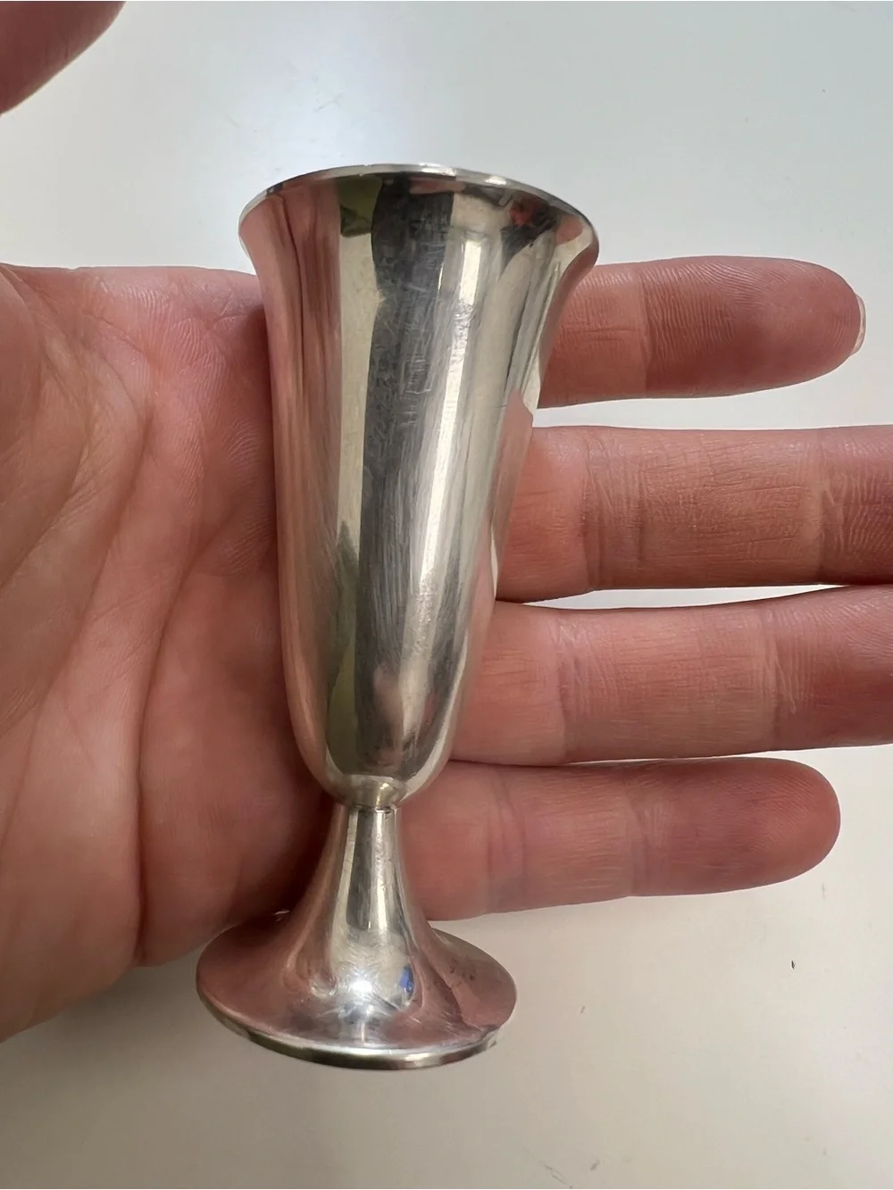 Tiffany & Co sterling silver cordial cup or small Kiddush cup